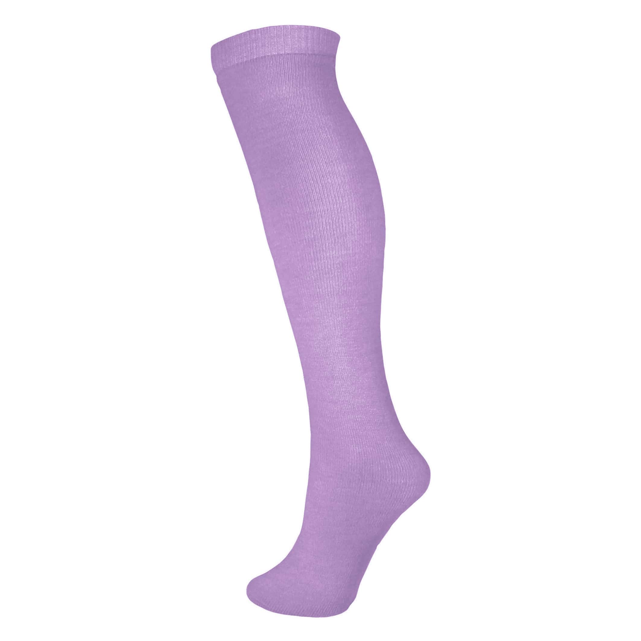 MSV144-Essential-Thermal-Ski-Sock-Lilac
