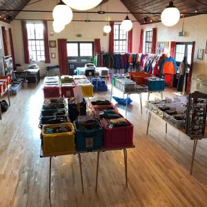 Local village hall sale day