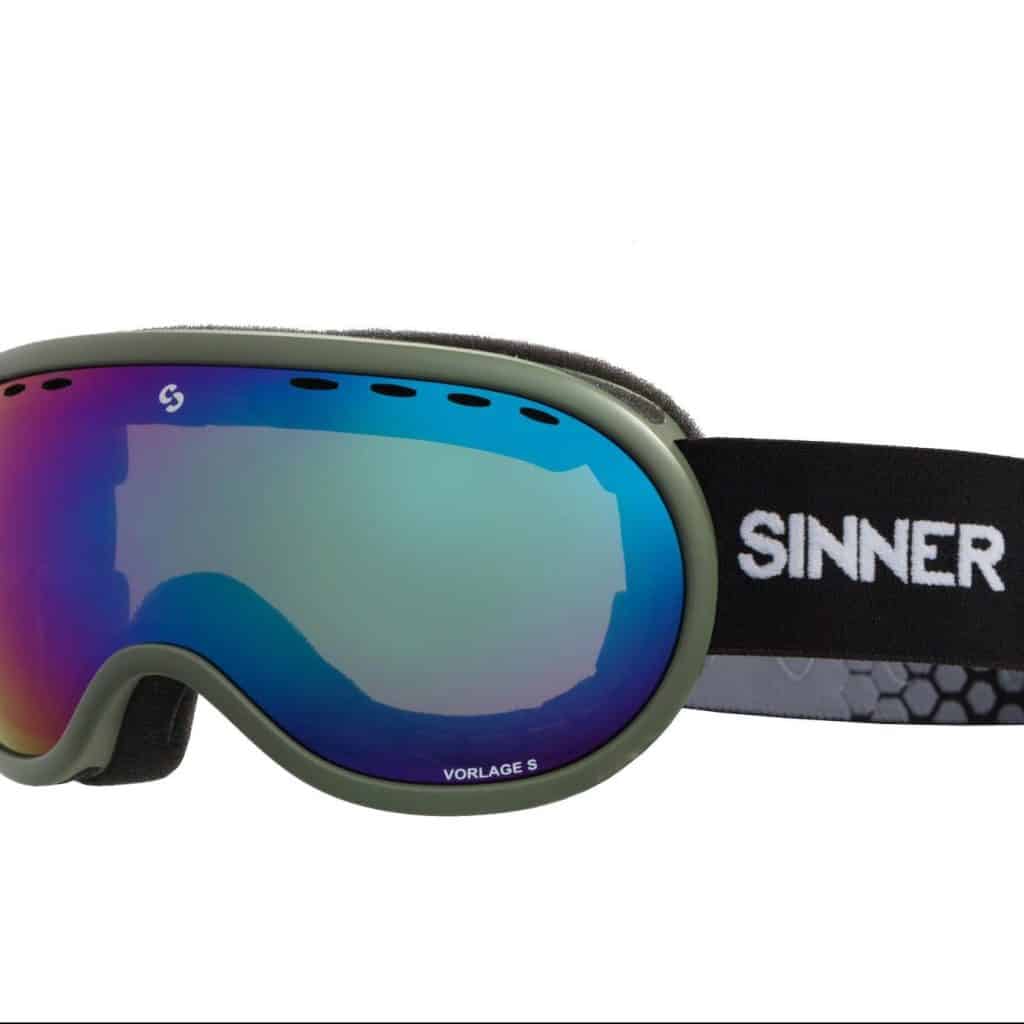 Sinner Skiing Goggles Vorlage Moss Green