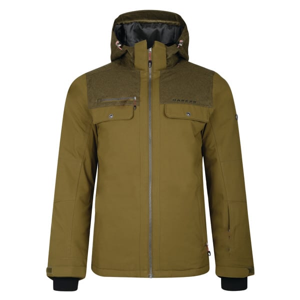 Winter unisex ski jacket. Dare2B. Descant. Camo green