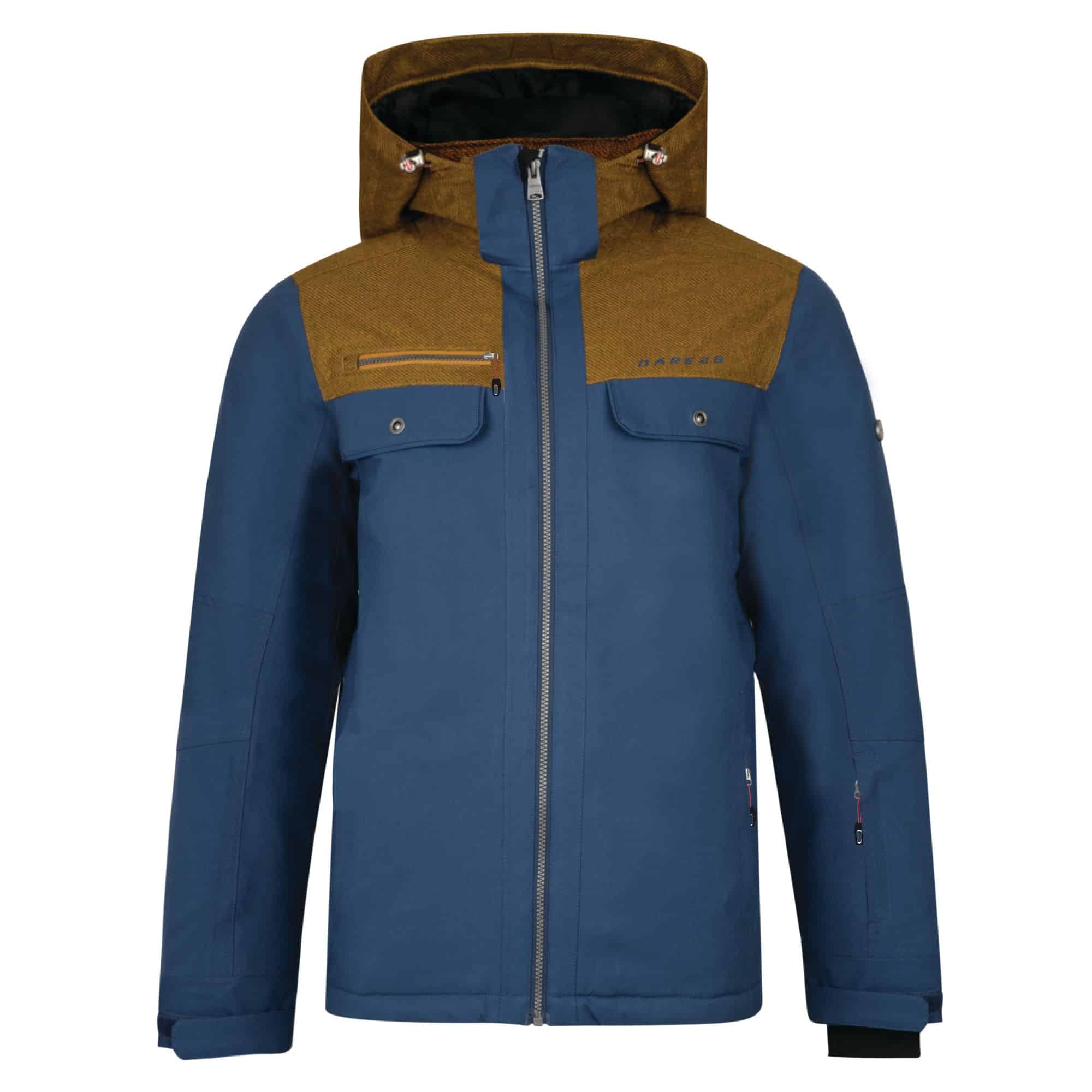 Winter unisex ski jacket. Dare2B. Descant. Blue - Ski 3 Up