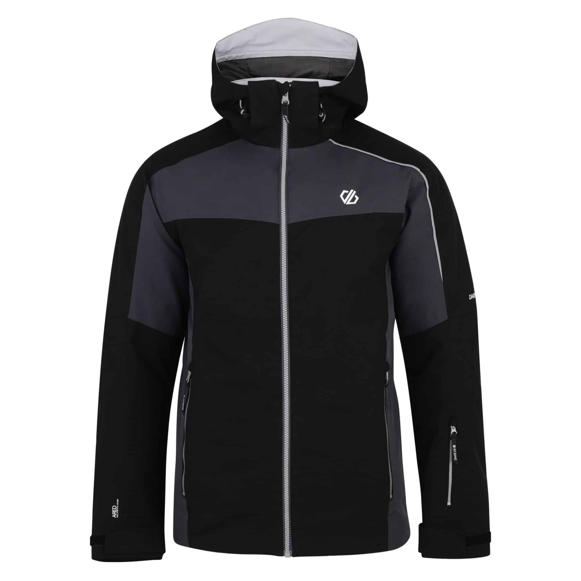 Winter and Ski jacket. Dare2B. Intermit. Black Ebony - Ski 3 Up