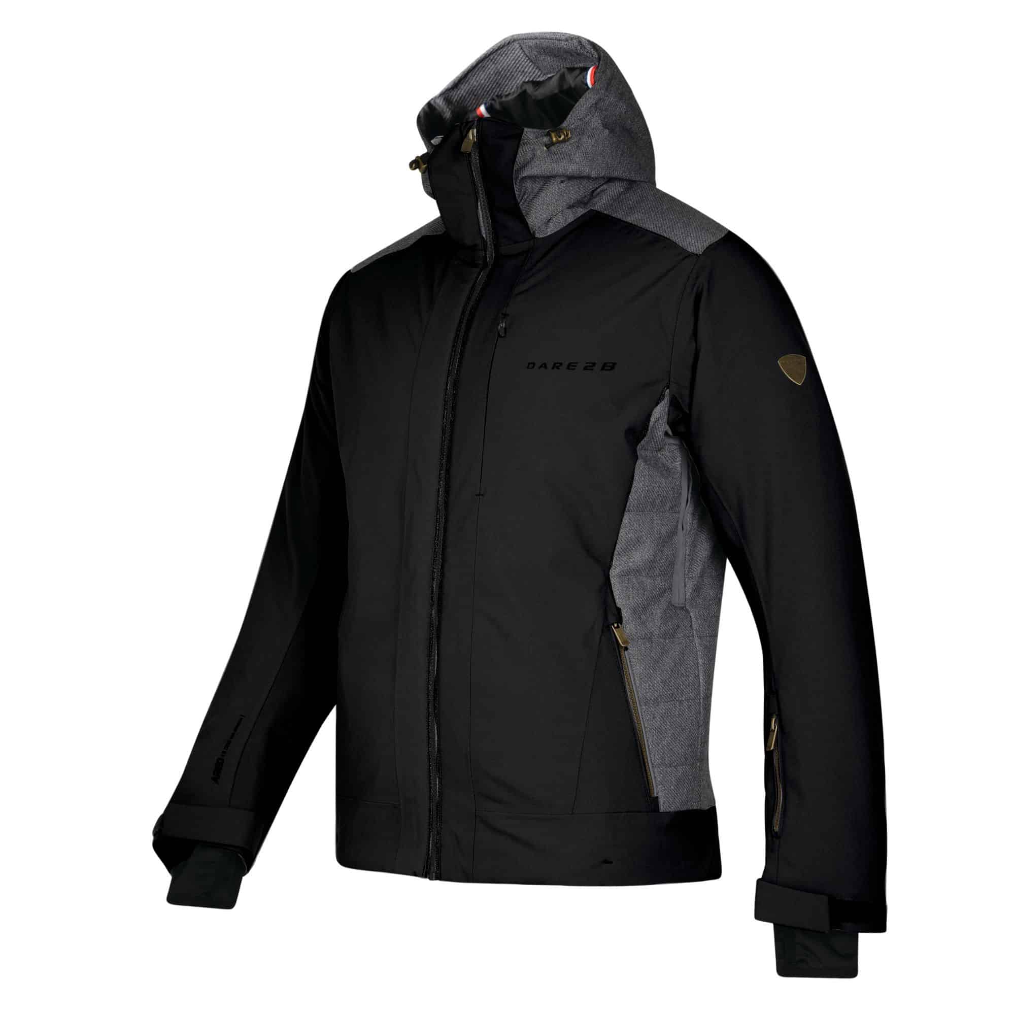 rendition 1718 jacket black and grey