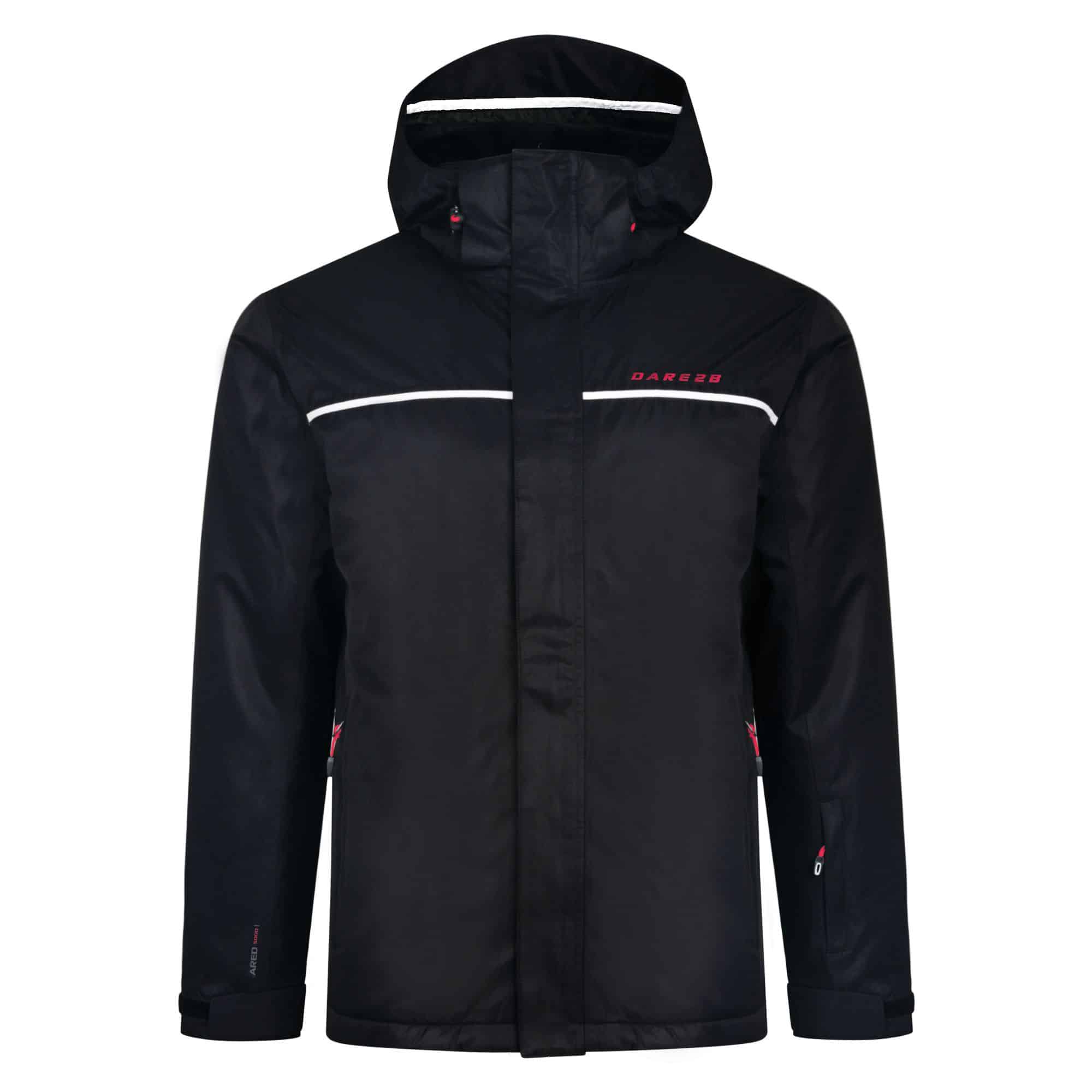 Winter unisex ski jacket. Dare2B. Steady Out. Black - Ski 3 Up