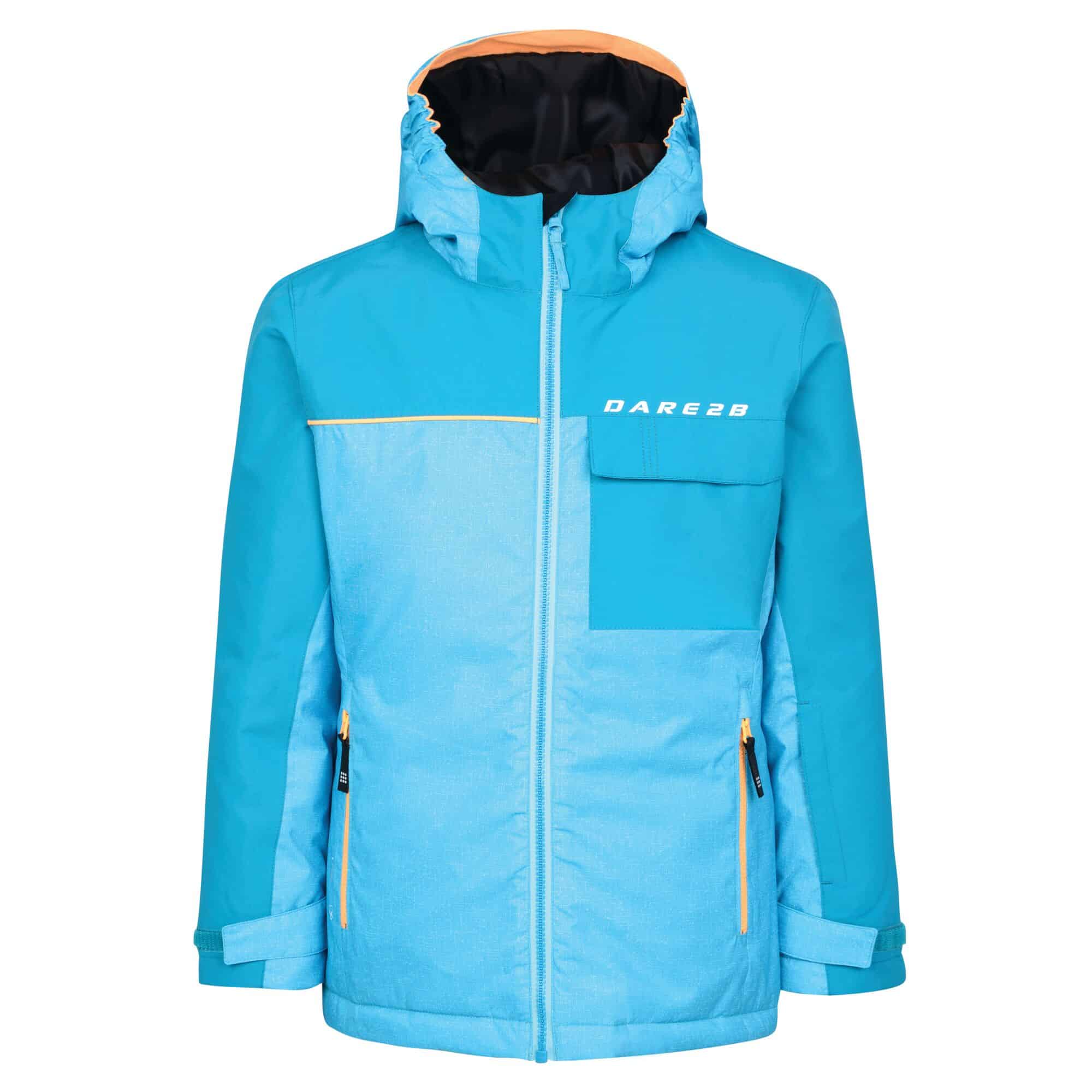 Junior female ski and winter jacket. Dare2B. Jester. Bahama Blue. - Ski ...