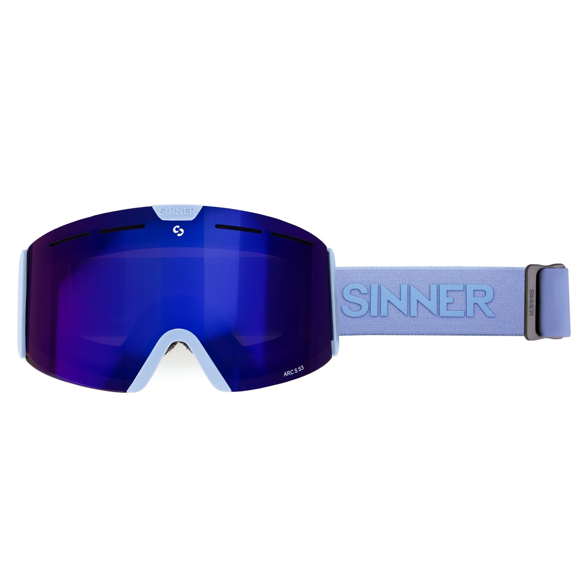 ARC S SKI GOGGLES – MATTE LIGHT BLUE SIGO-204-50-48 strap ARC S SKI GOGGLES – MATTE LIGHT BLUE SIGO-204-50-48 strap