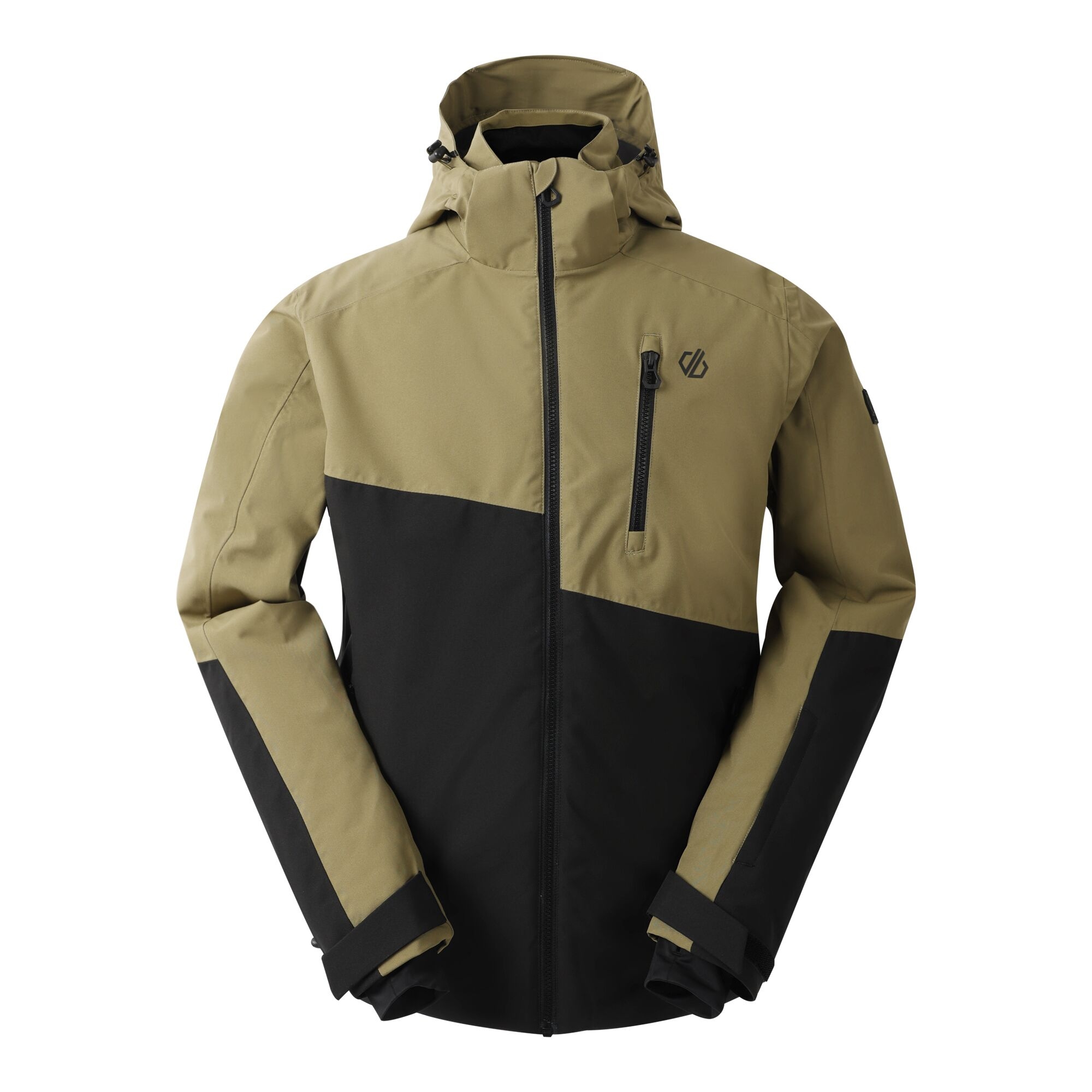 DMP611 Halfpipe III Ski Jacket Olive Green front DMP611 Halfpipe III Ski Jacket Olive Green front