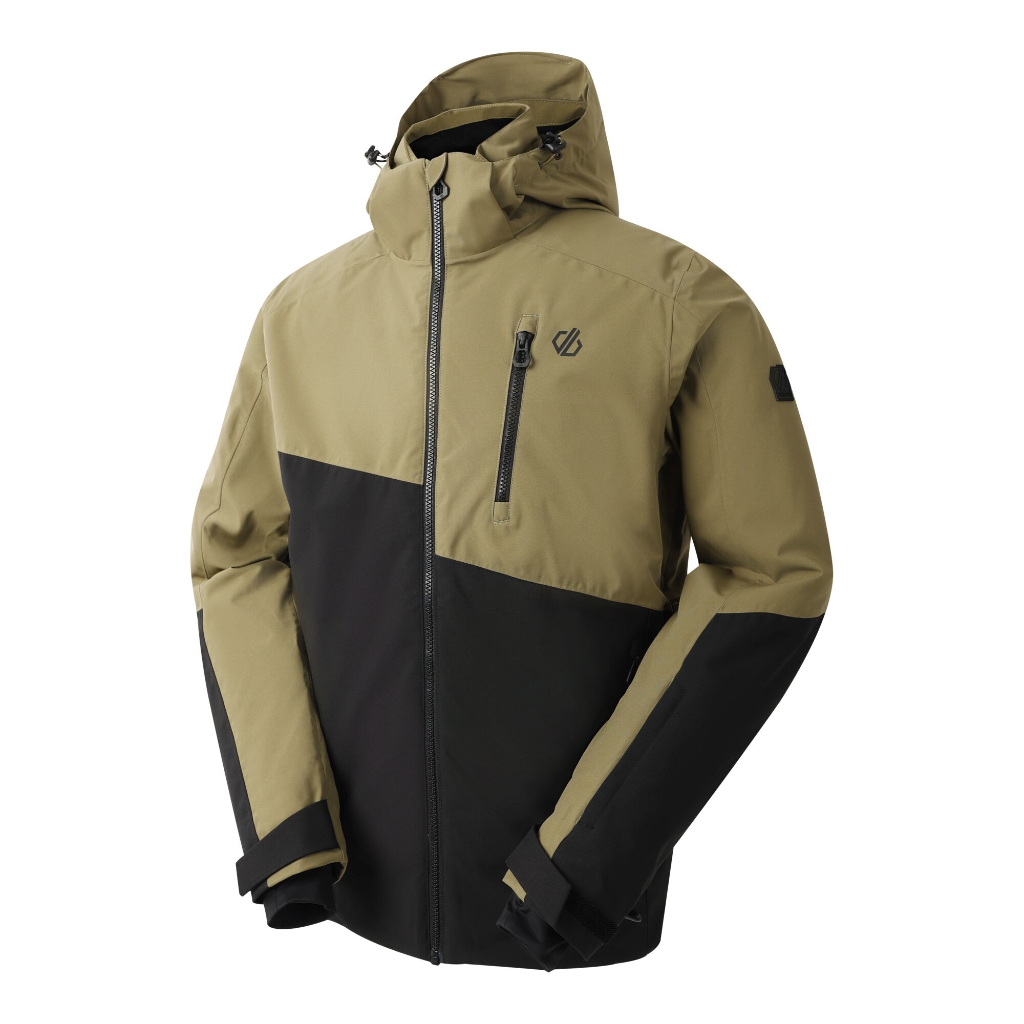 DMP611 Halfpipe III Ski Jacket Olive Green side DMP611 Halfpipe III Ski Jacket Olive Green side